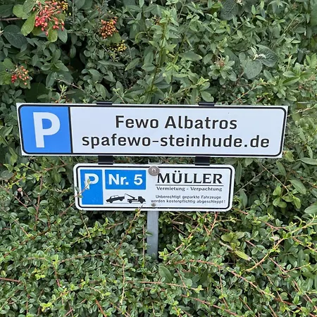 Ferien-whg Albatros Direkt Am Steinhuder-meer, Mit Meerblick Und Parkplatz Apartmán *