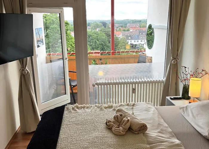 Ferien-whg Albatros Direkt Am Steinhuder-meer, Mit Meerblick Und Parkplatz 施坦胡德
